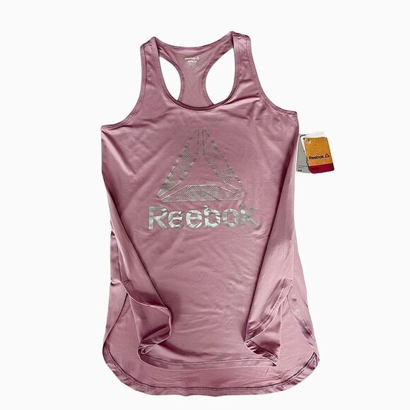 Reebok Legend Singlet Mint Mauv Racerback Workout Tank Top NWT - Picture 9 of 10